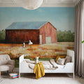 Oak Hollow Mural Wallpaper - room preview 02