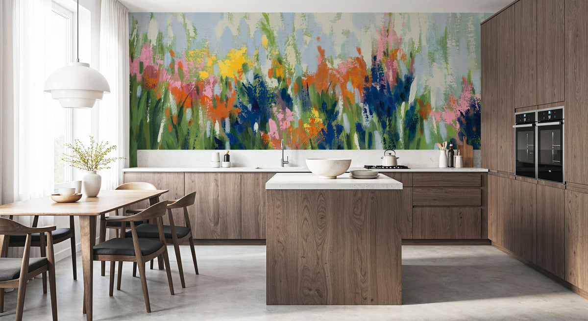 Early Summer Bloom I Mural Wallpaper - room preview 02