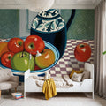 Bowl of Apples Mural Wallpaper - room preview 02