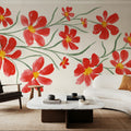 Pretty Blooms IV Mural Wallpaper - room preview 02