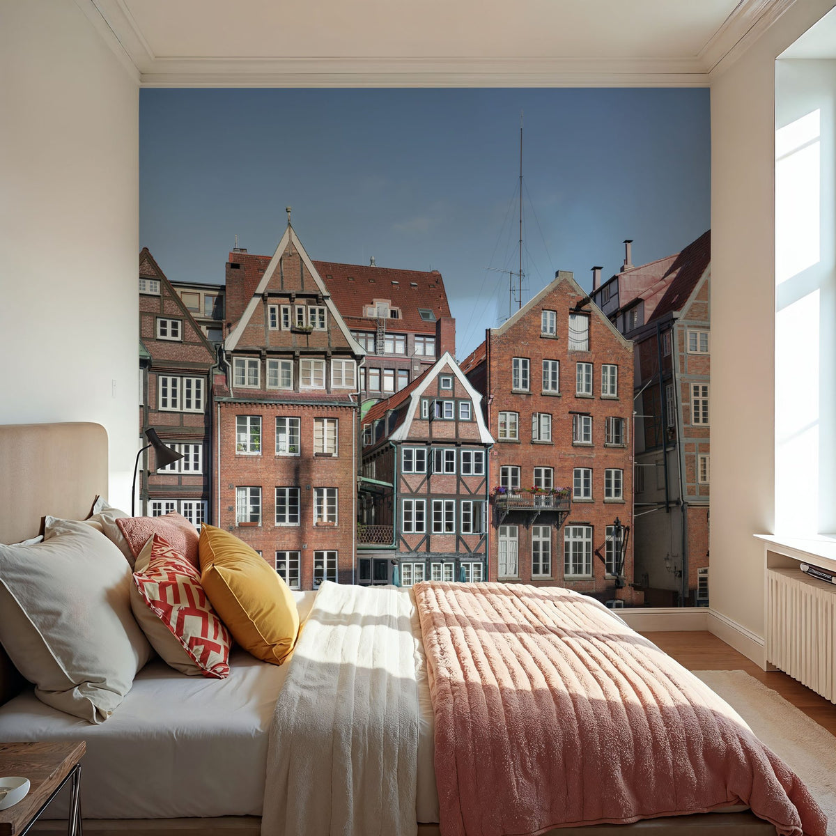 Heritage Street Mural Wallpaper - room preview 02