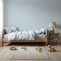 Erie Petite, Sky Blue Mural Wallpaper - room preview 02