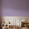 Linen Mist Bright Collection, Lavender Mural Wallpaper - room preview 02