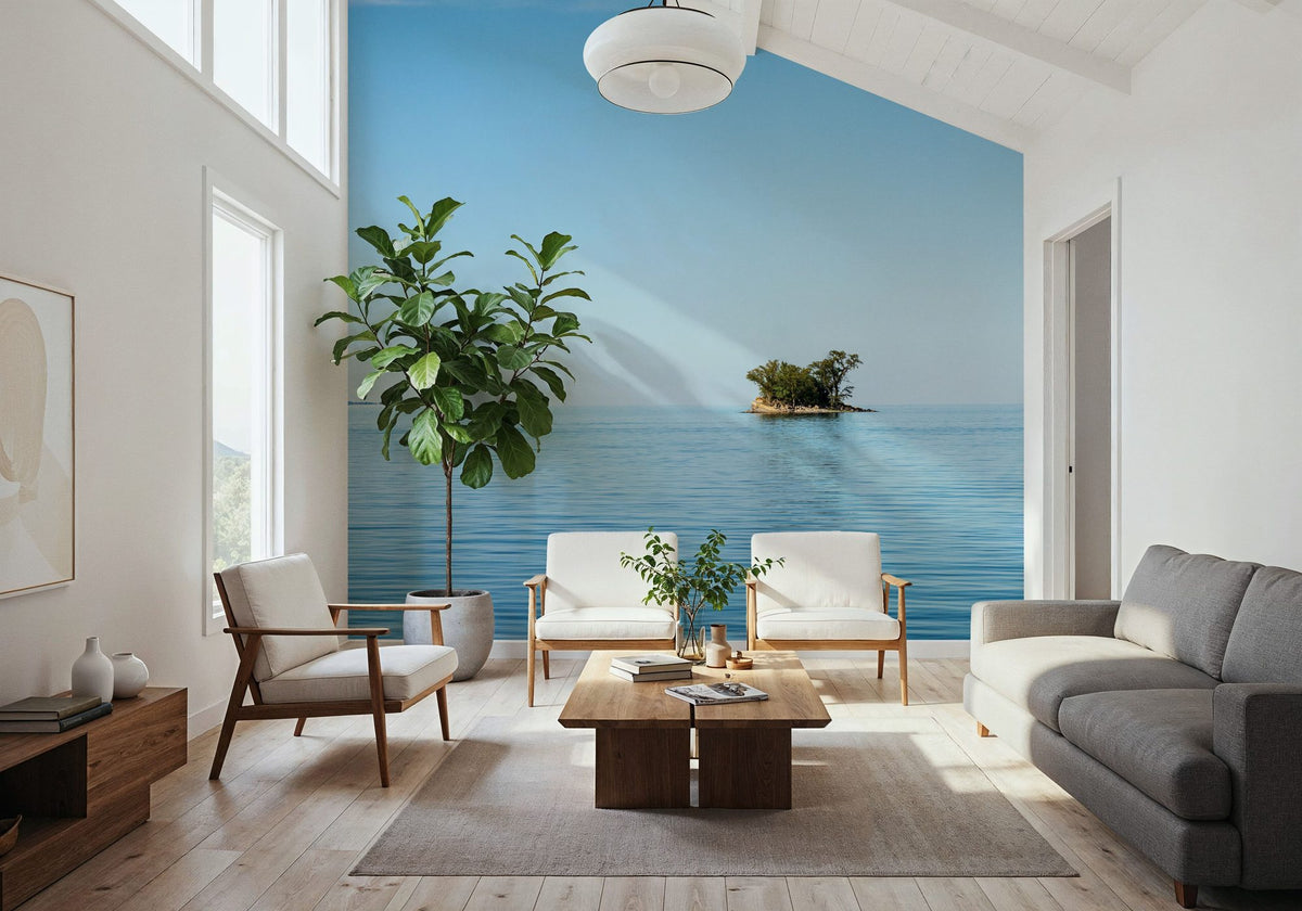 Island Serenity Mural Wallpaper - room preview 02