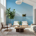 Island Serenity Mural Wallpaper - room preview 02