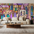 Wonderland Church Mural Wallpaper - room preview 02