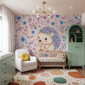 Hedgehog Hope Mural Wallpaper - room preview 02