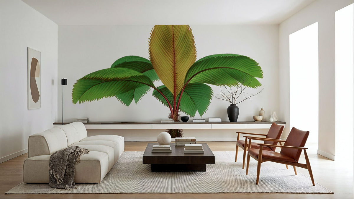 Vintage Palm Tree I Mural Wallpaper - room preview 02