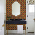 New Harvest Twirls Big Mural Wallpaper - room preview 02