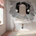 Wonderful Wildflowers XI Neutral Mural Wallpaper - room preview 02