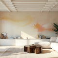 Sky Reflection Neutral Mural Wallpaper - room preview 02