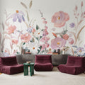 Flowers in the Wild Mural Wallpaper - room preview 02