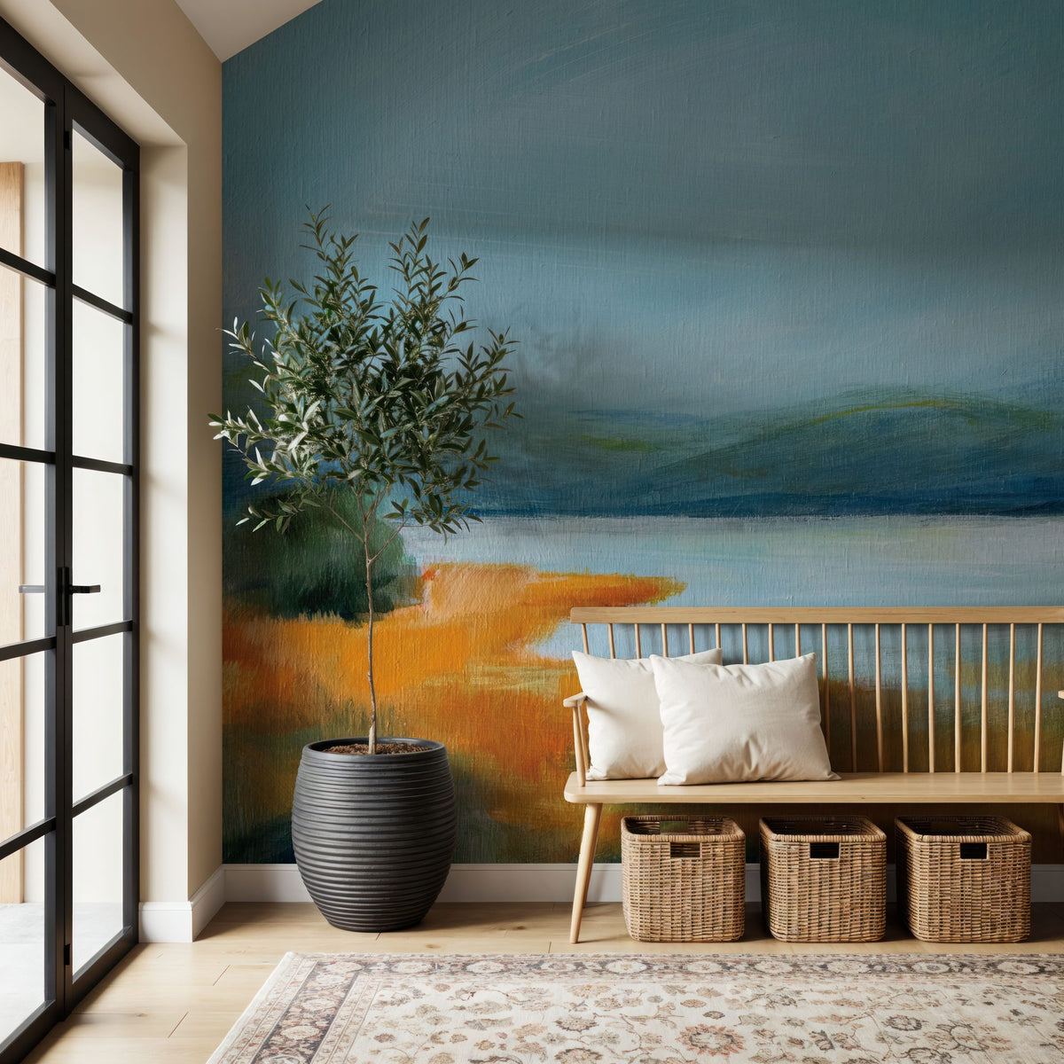 Mirror of Sky Mural Wallpaper - room preview 02