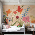 Wildflowers I Mural Wallpaper - room preview 02