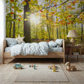 Autumn Sun Mural Wallpaper - room preview 02