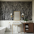Snow Branches Mural Wallpaper - room preview 02