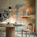 Serene Autumn Mural Wallpaper - room preview 02
