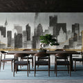 New York Skyline II Mural Wallpaper - room preview 02