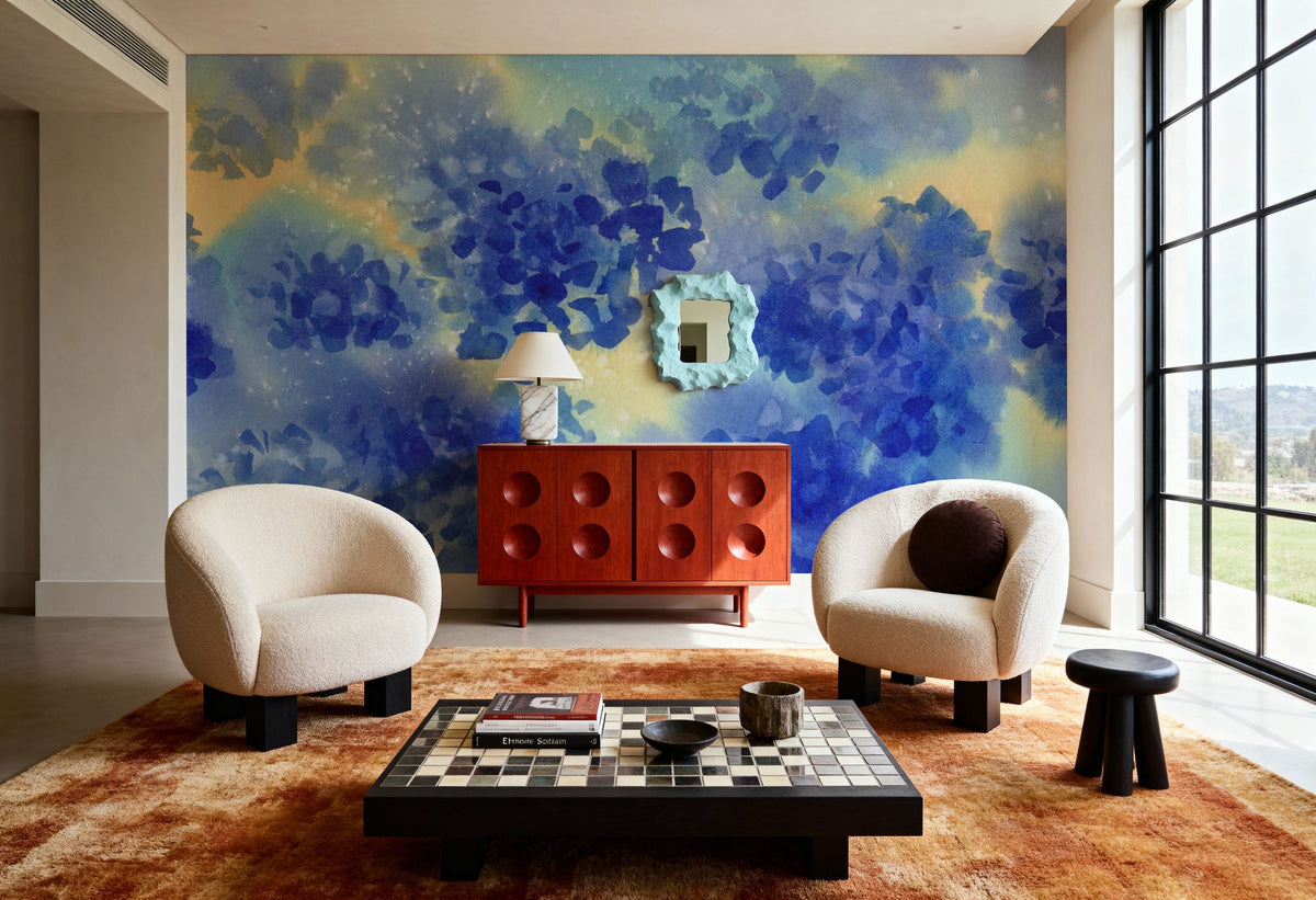 Twilight Garden Mural Wallpaper - room preview 02
