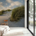 Grass Beach Mural Wallpaper - room preview 02