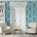 Rustic Floral Mural Wallpaper - room preview 02