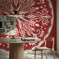 Holiday Form XII Mural Wallpaper - room preview 02