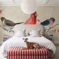 Festive Friends Mural Wallpaper - room preview 02