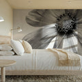 Wonderful Wildflowers XII Neutral Mural Wallpaper - room preview 02