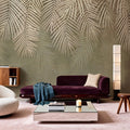 Palms Up Ahead Mural Wallpaper - Warm Tone - room preview 02