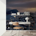 Harbor Twilight Mural Wallpaper - room preview 02