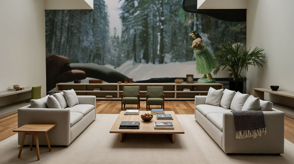 Winter Drive Companion Mural Wallpaper - room preview 02