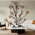 Petite Floral IV Mural Wallpaper - room preview 02