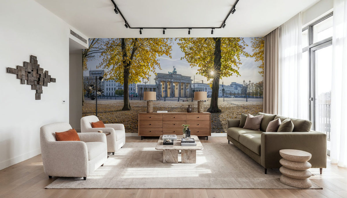 Brandenburg in Fall Mural Wallpaper - room preview 02