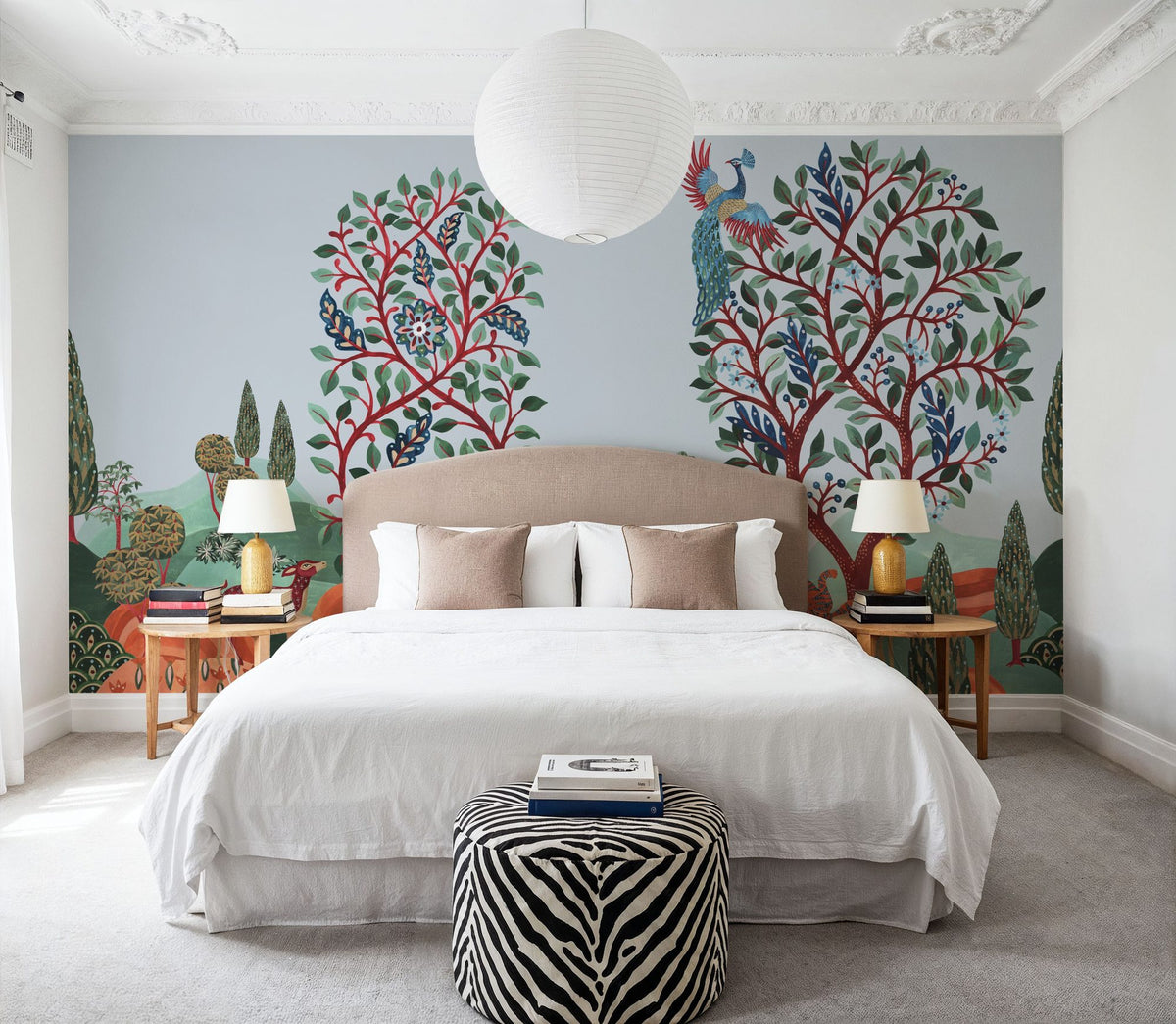 Garden of Myth and Memory, Sky Mural Wallpaper - room preview 02
