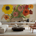 September Blooms Mural Wallpaper - room preview 02