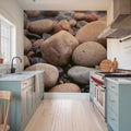 Glistening Stones Mural Wallpaper - room preview 02