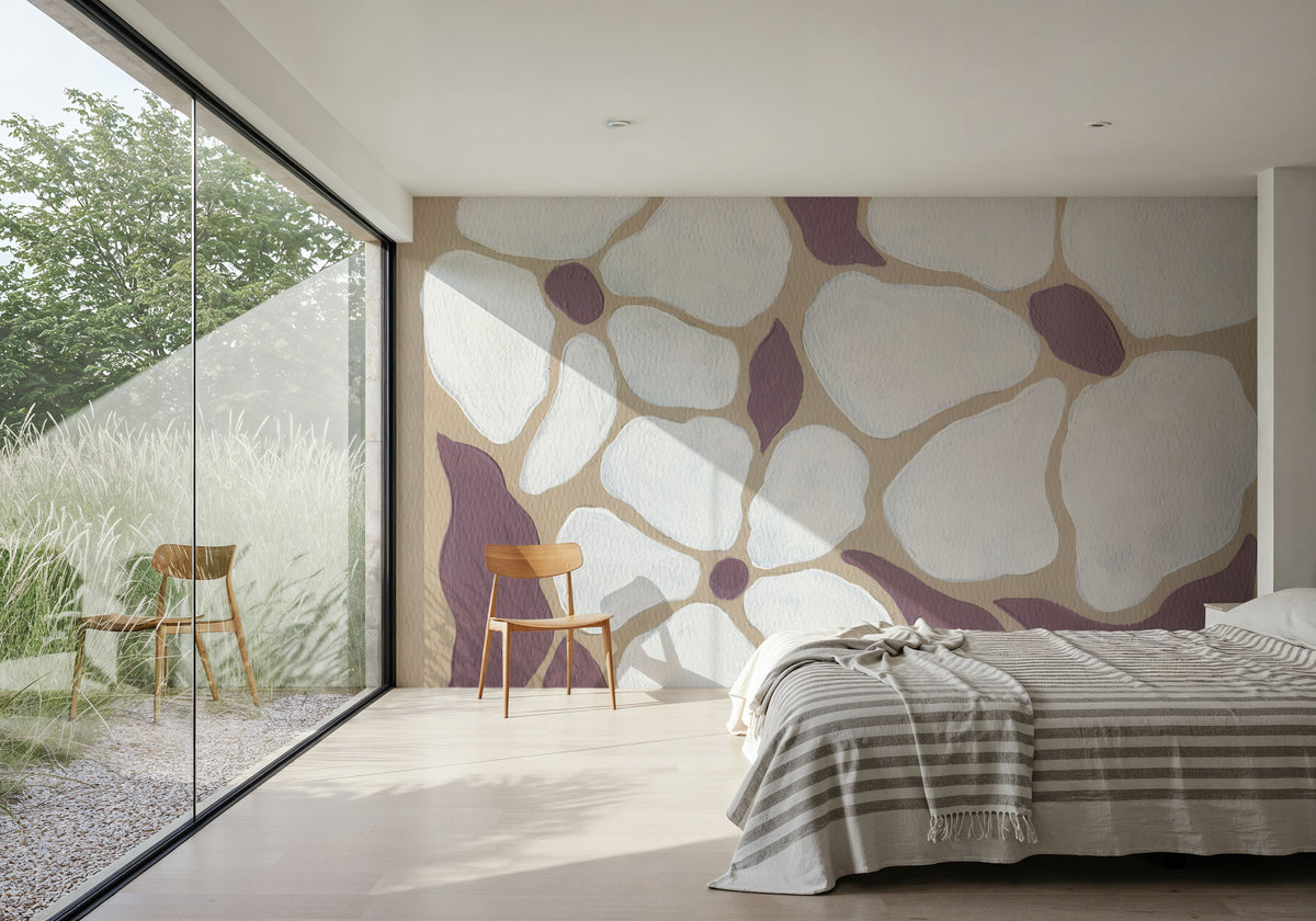 Boho Impact Floral II Mural Wallpaper - room preview 02