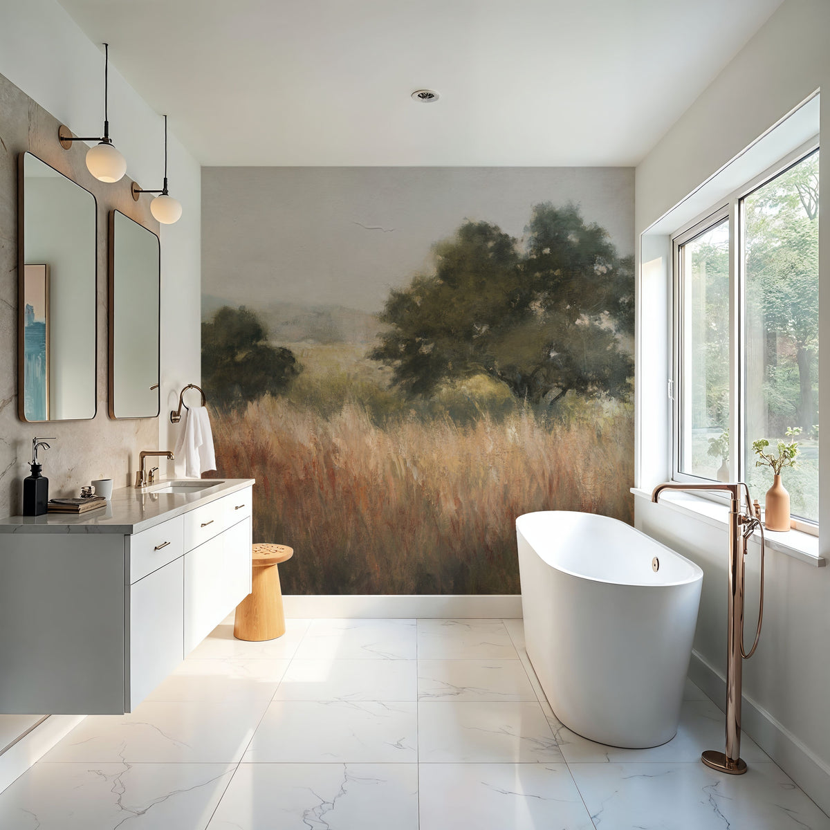 Meadowland Country Traditions Mural Wallpaper - room preview 02
