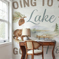 Lake Retreat VII Mural Wallpaper - room preview 02