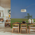 Serene Meadow Vista Mural Wallpaper - room preview 02