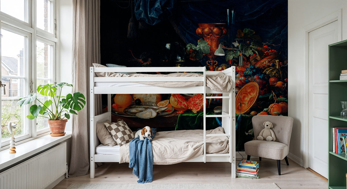 Fruits and Oysters Mural Wallpaper - room preview 02