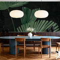 Palm Study Mural Wallpaper - room preview 02