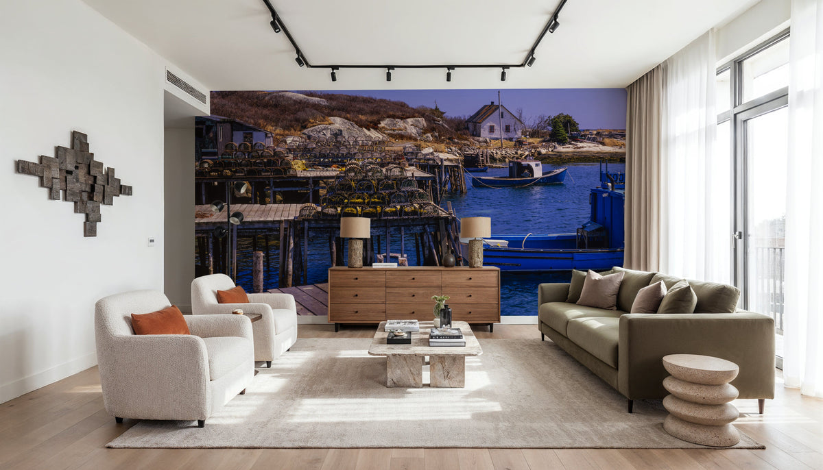 Lower Prospect Harbour Mural Wallpaper - room preview 02