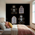 Spooky Gingerbread Manor VII Mural Wallpaper - room preview 02