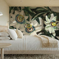 Passion Flowers Mural Wallpaper - room preview 02