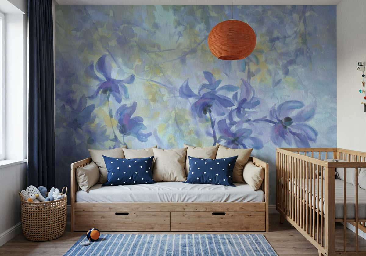 Lavender Mist Mural Wallpaper - room preview 02
