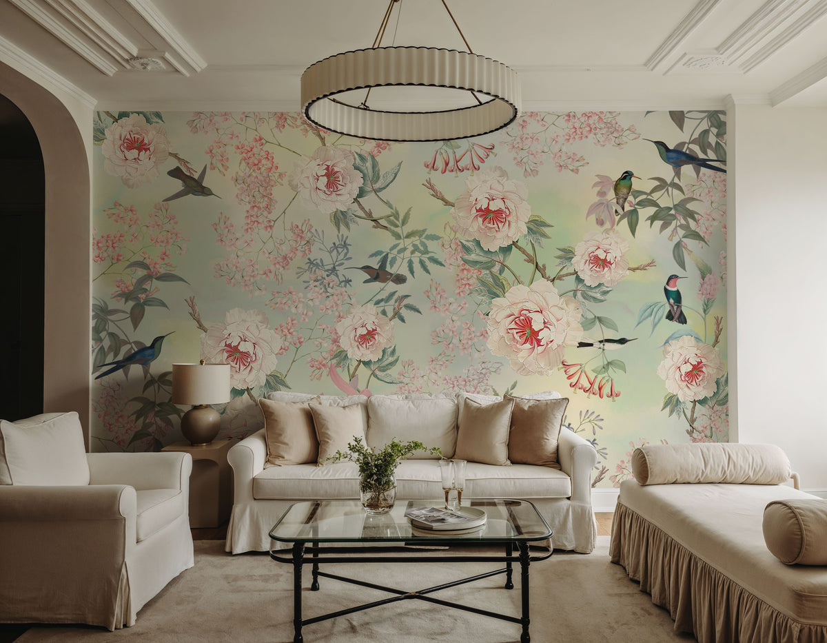 Birds Delight Mural Wallpaper - room preview 02