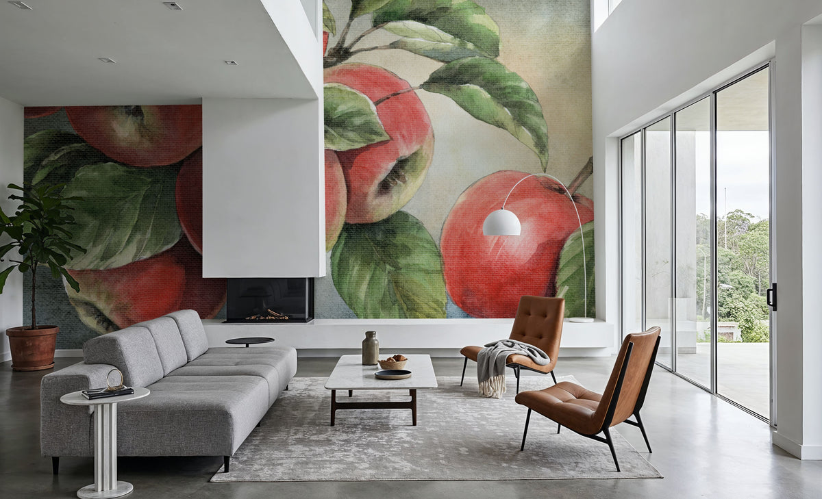 Wild Apples Mural Wallpaper - room preview 02