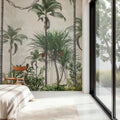 Coconut Grove Mural Wallpaper - room preview 02