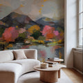 Sunset in April Mural Wallpaper - room preview 02